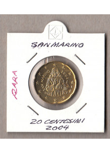 2004 - San Marino 20 centesimi fdc da Divisionale di Zecca